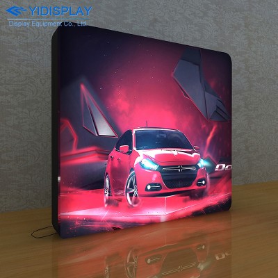 High quality 3D frameless led light box with dye-sublimation printing