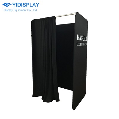 OEM Home Indoor Trade Show Movable Shopping Mall Pop Up Fitting Room Clothes Shop Fitting Room Portable Dressing Room